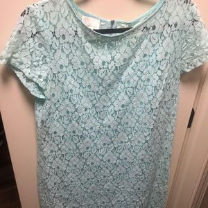 Mint Green/Turquoise Lace Dress